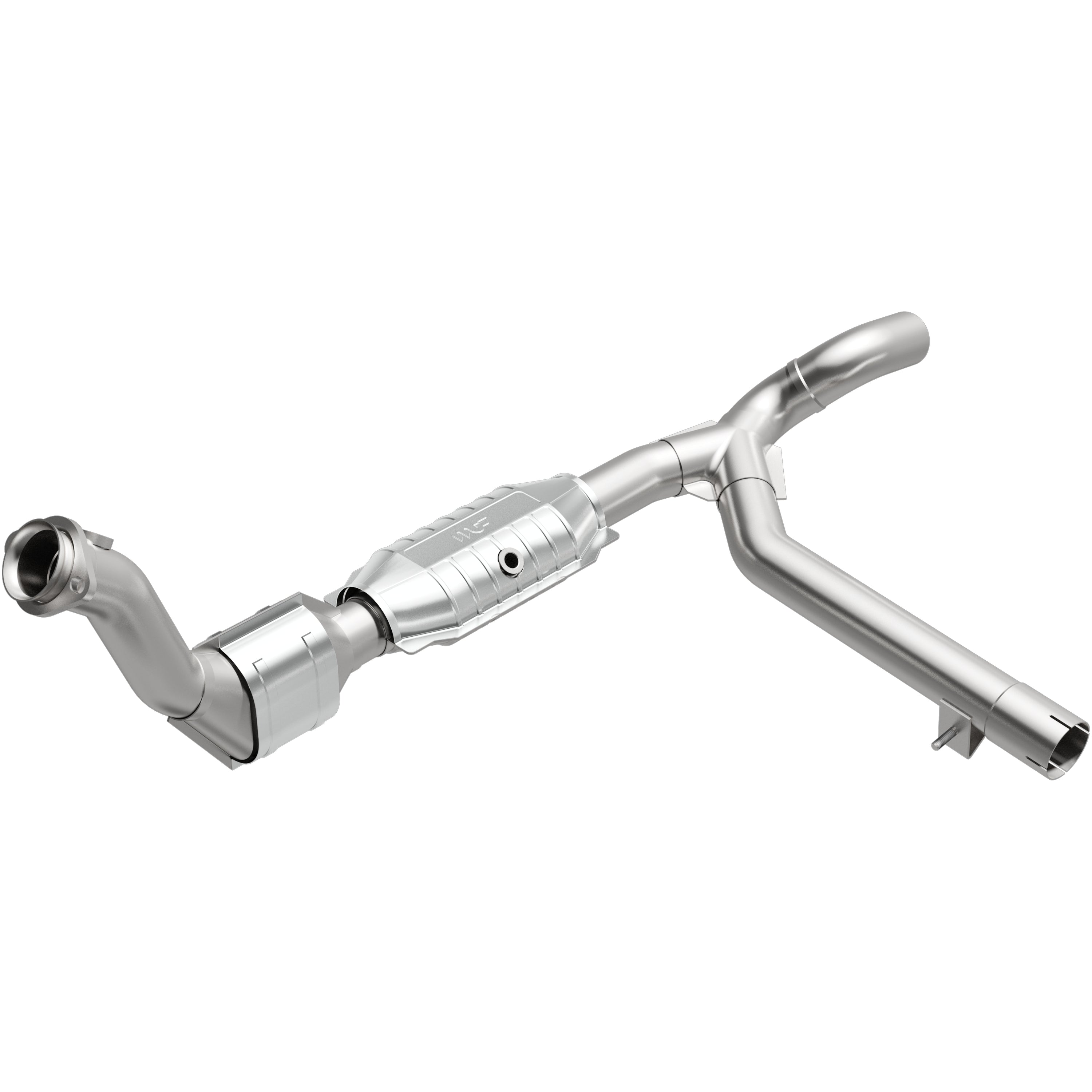 HM Grade Federal / EPA Compliant Direct-Fit Catalytic Converter <br>99-00 Ford Expedition 4.6L RWD Right