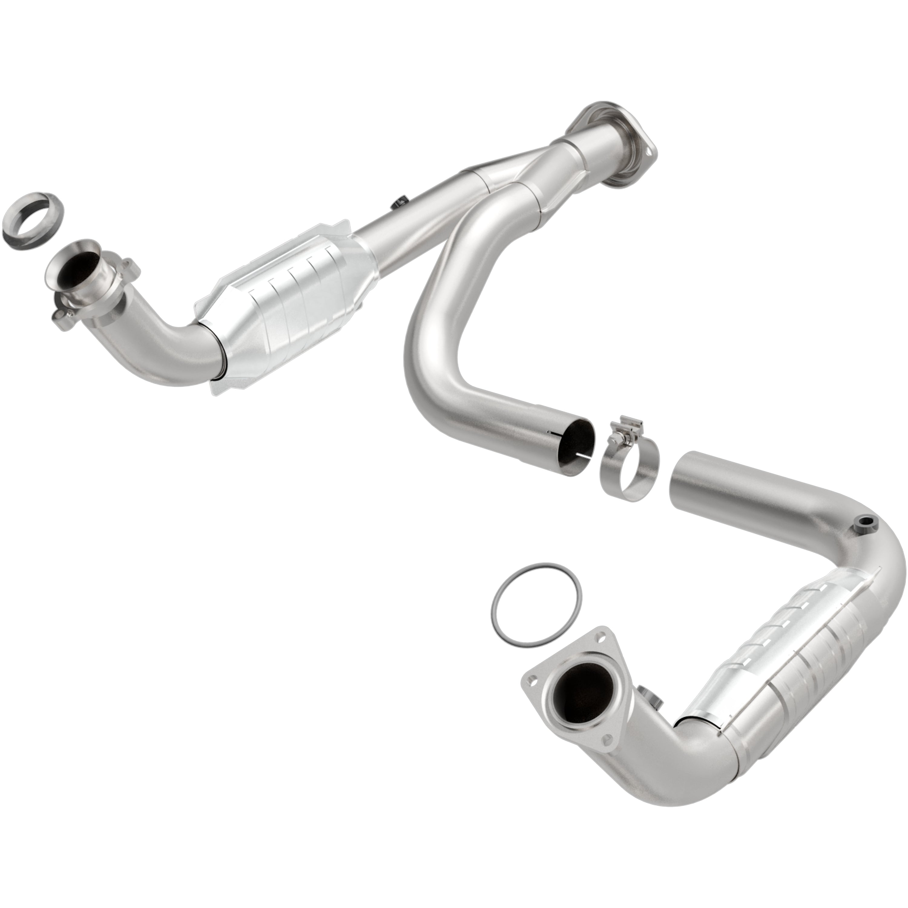 OEM Grade Federal / EPA Compliant Direct-Fit Catalytic Converter <br>07-09 Hummer H2 6.0L, 6.2L