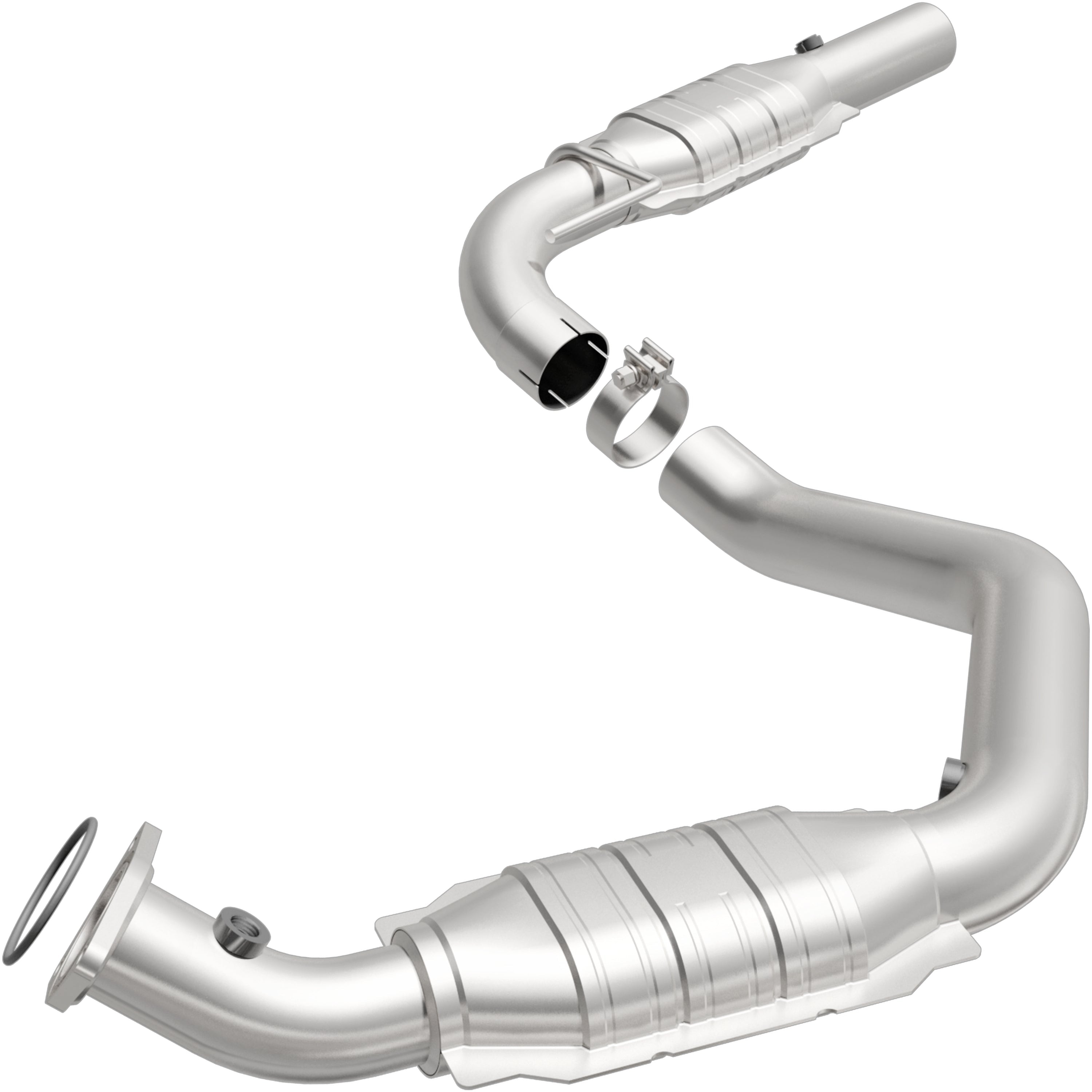 HM Grade Federal / EPA Compliant Direct-Fit Catalytic Converter <br>06-09 Chevy Express, GMC Savana 2500, 3500 4.8L, 6.0L