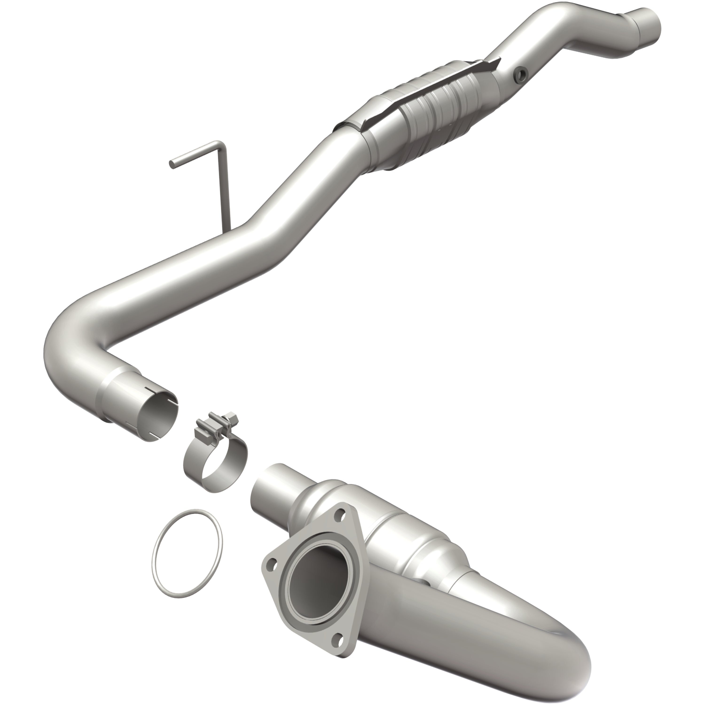 OEM Grade Federal / EPA Compliant Direct-Fit Catalytic Converter <br>01-03, 05-06 Silverado, GMC Sierra 1500HD 6.0L