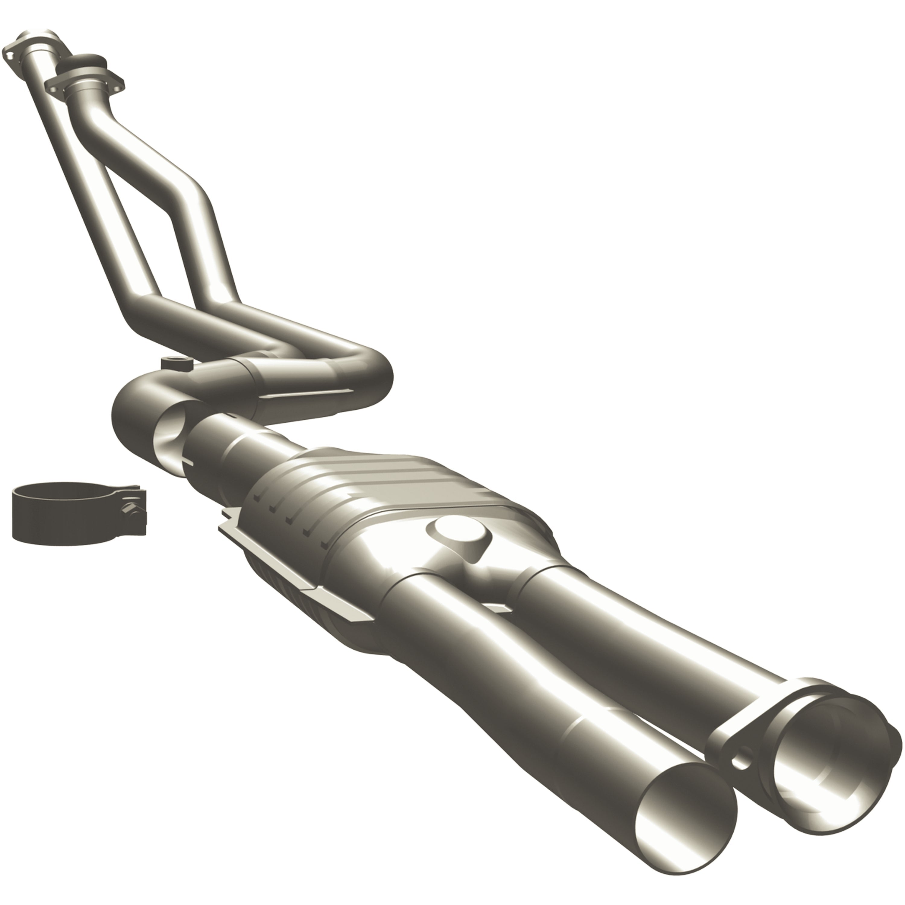 Standard Grade Federal / EPA Compliant Direct-Fit Catalytic Converter <br>88-91 Mercedes-Benz 300SE, 300SEL, 300SL 3.0L