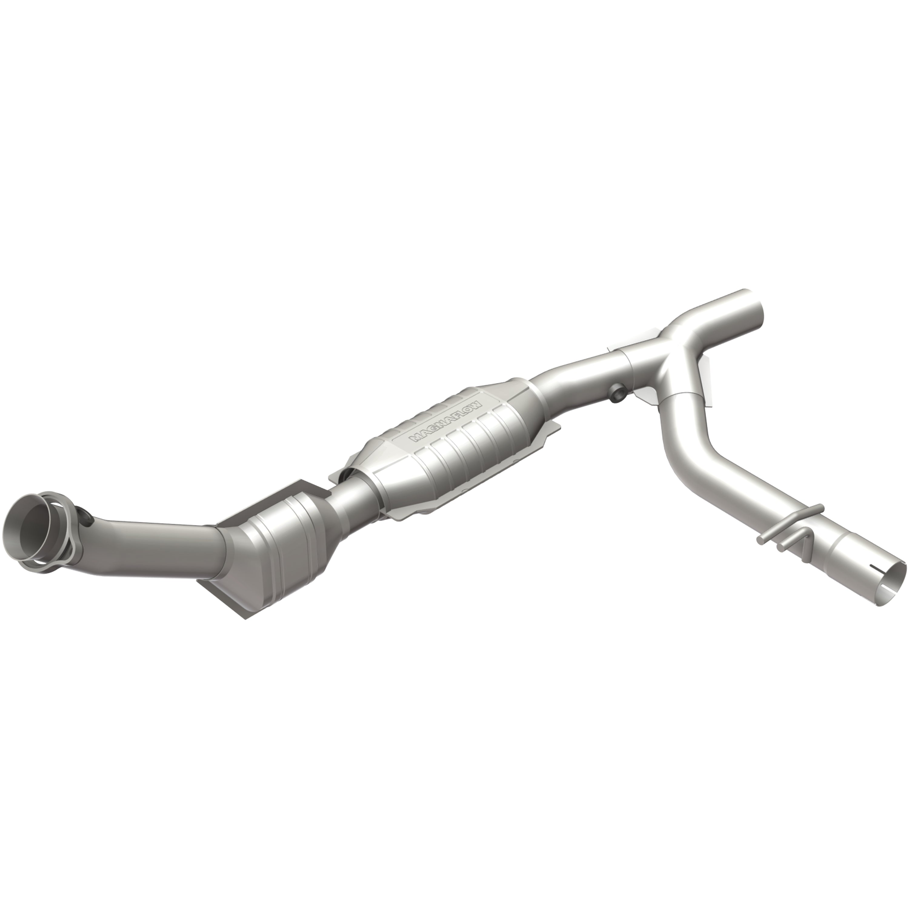 OEM Grade Federal / EPA Compliant Direct-Fit Catalytic Converter <br>97-02 Ford Expedition, F-150, 97-99 F-250 5.4L