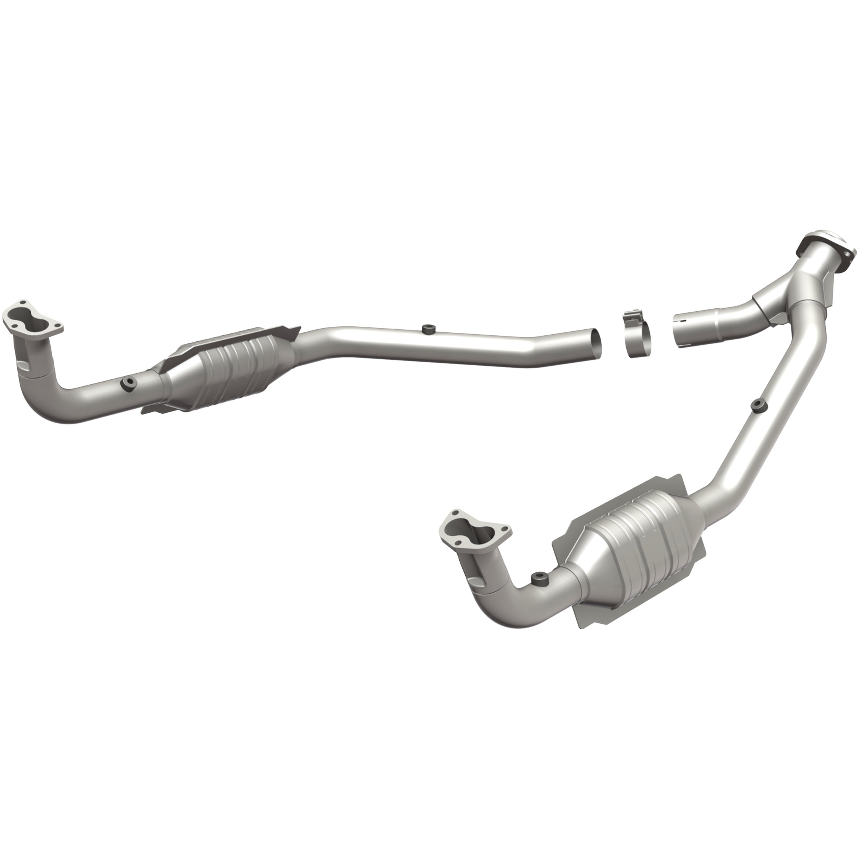 HM Grade Federal / EPA Compliant Direct-Fit Catalytic Converter <br>1997 Land Rover Defender 90, 96-98 Discovery