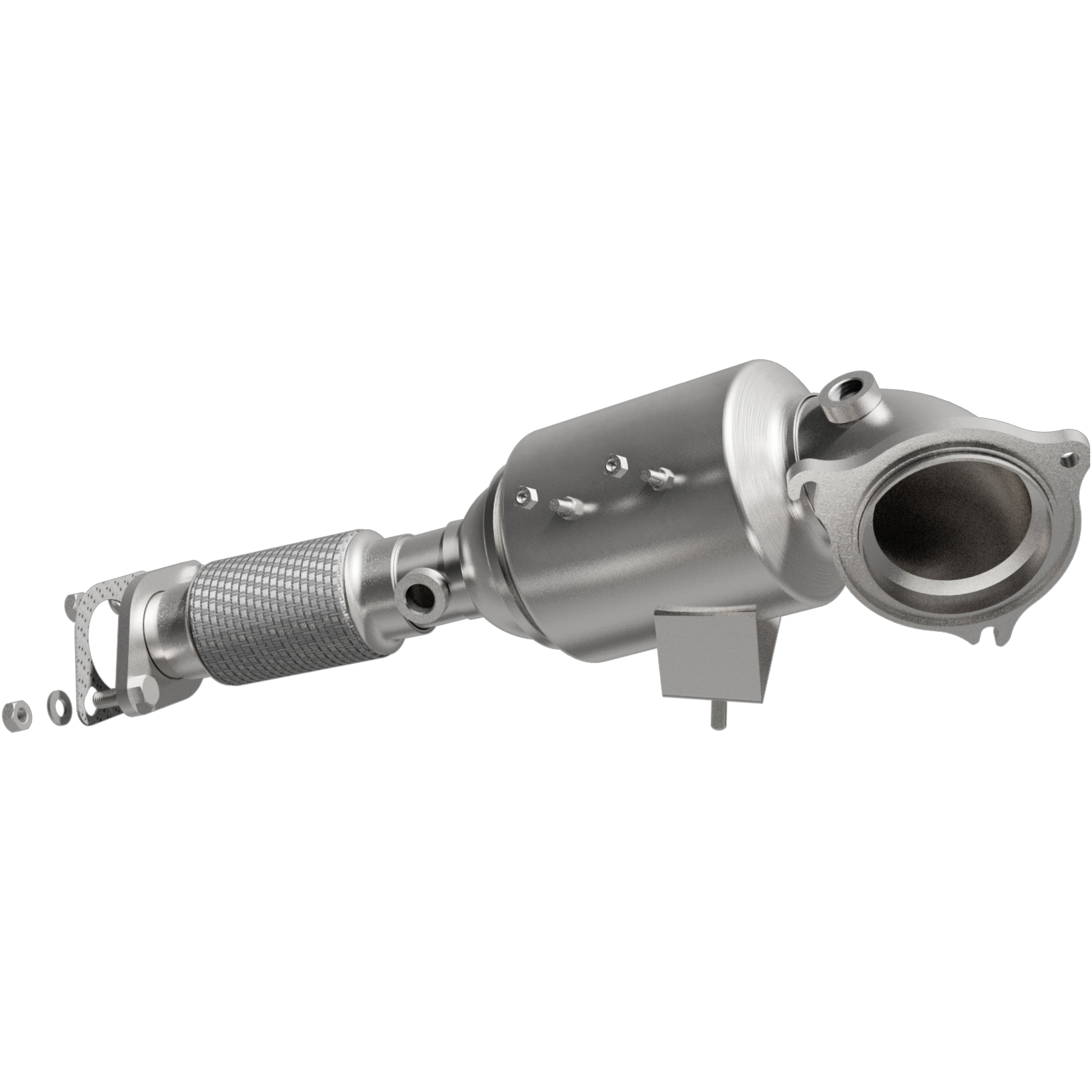 OEM Grade Federal / EPA Compliant Direct-Fit Catalytic Converter <br>14-19 Ford Fiesta 1.6