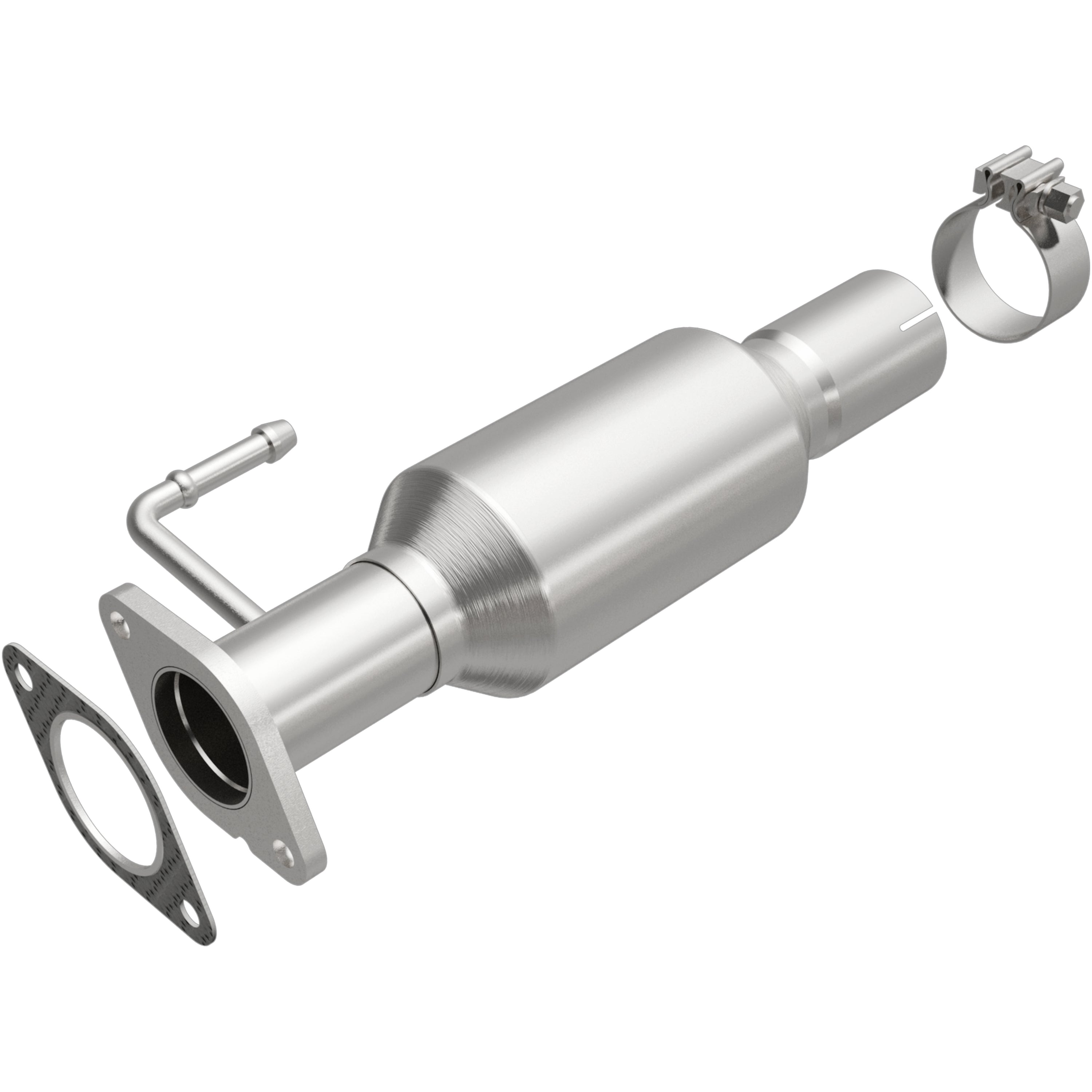 OEM Grade Federal / EPA Compliant Direct-Fit Catalytic Converter <br>15-18 Ford Edge 3.5L FWD