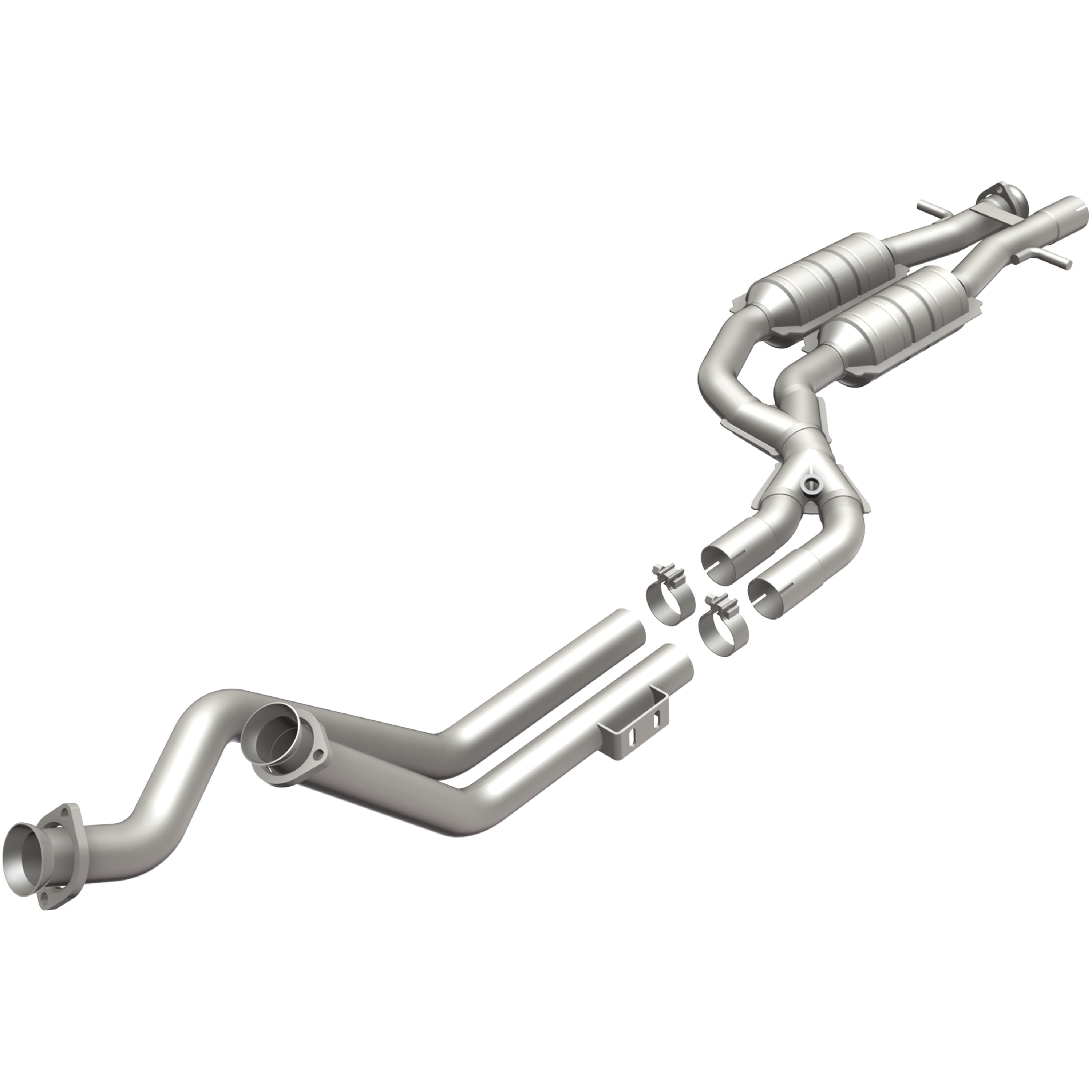 HM Grade Federal / EPA Compliant Direct-Fit Catalytic Converter <br>95-97 Mercedes-Benz SL320 3.2L