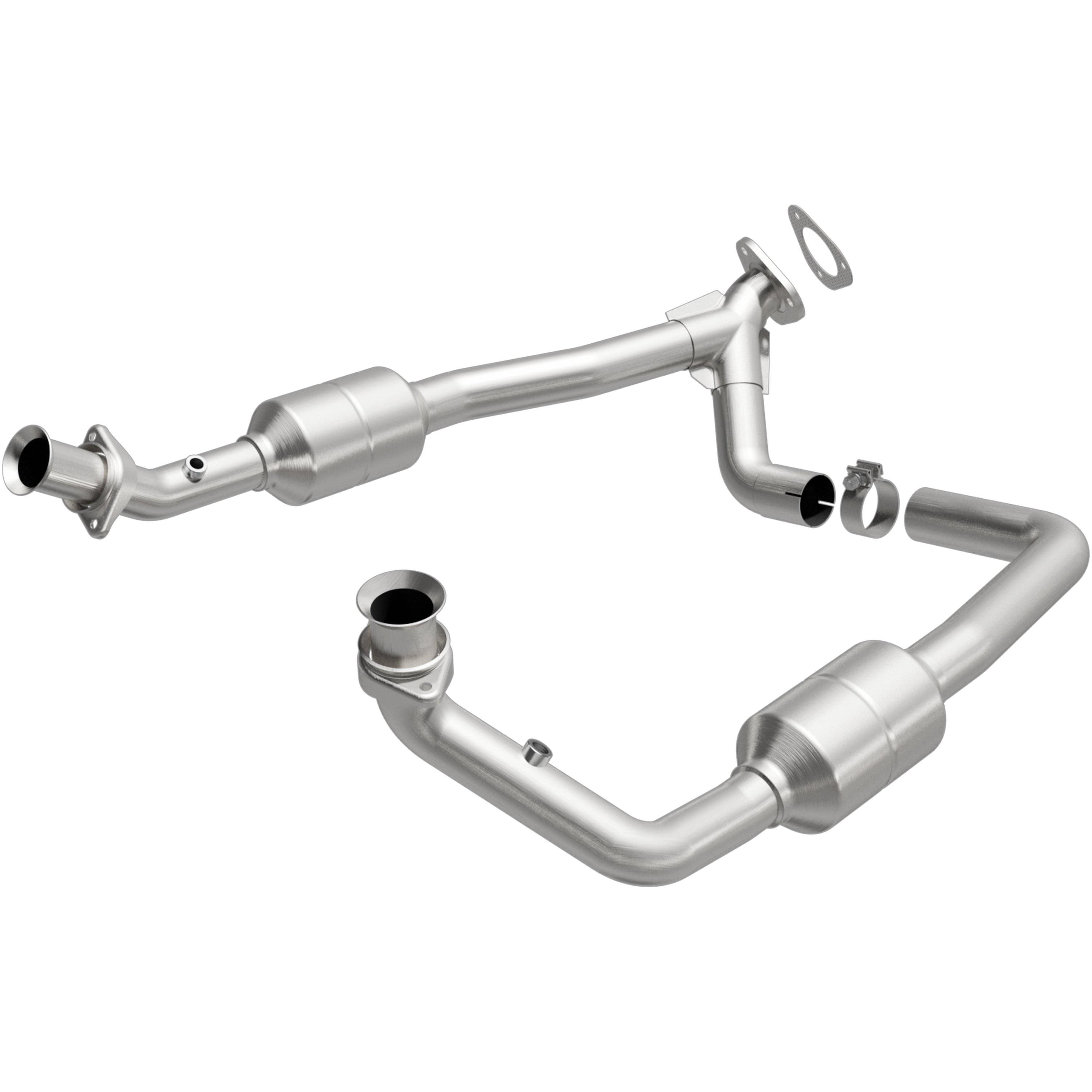 OEM Grade Federal / EPA Compliant Direct-Fit Catalytic Converter <br>00-02 Ford E-150, E-250 Econoline, E-350 Super Duty