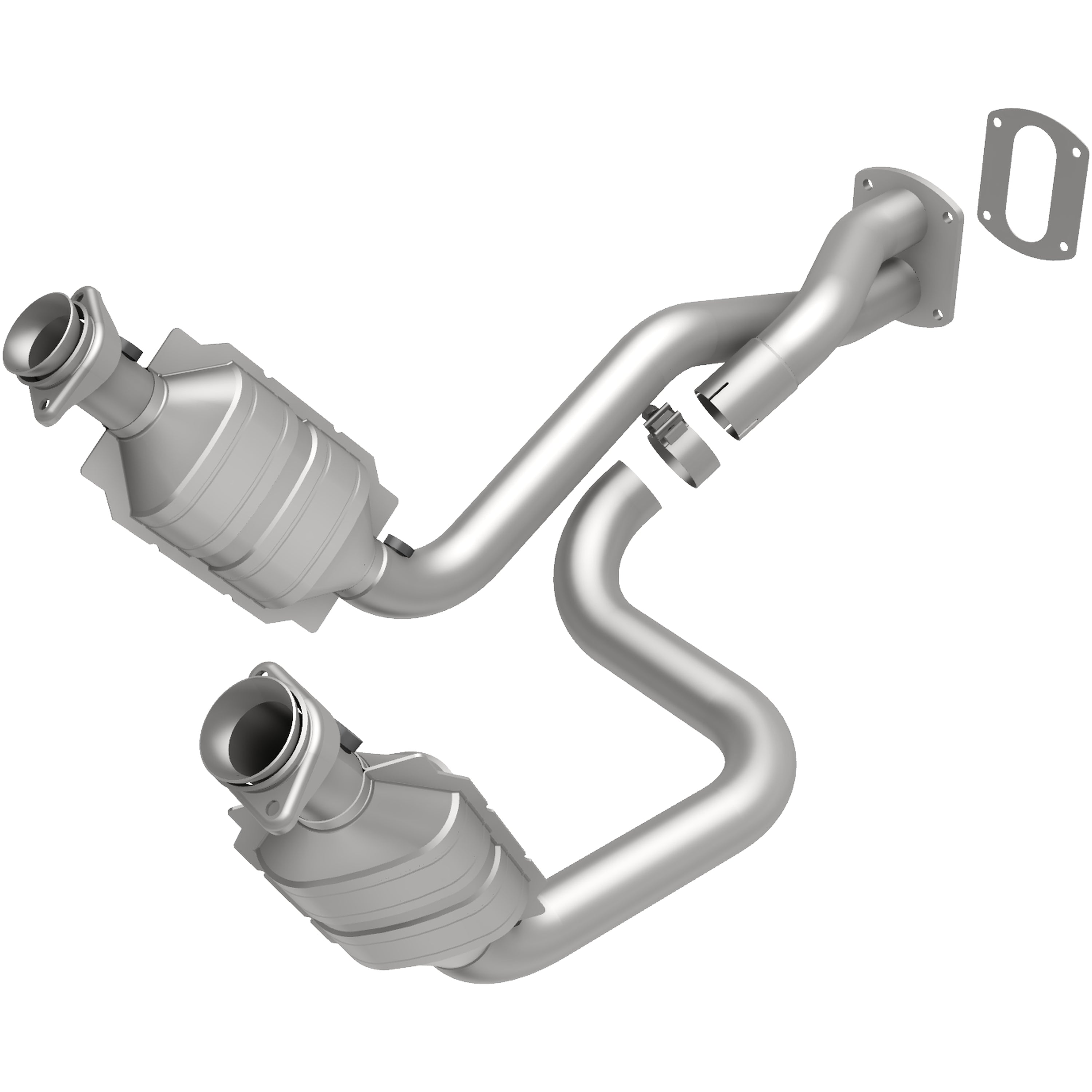 OEM Grade Federal / EPA Compliant Direct-Fit Catalytic Converter <br>05-07 Ford F-250-550 Super Duty 5.4L, 6.8L