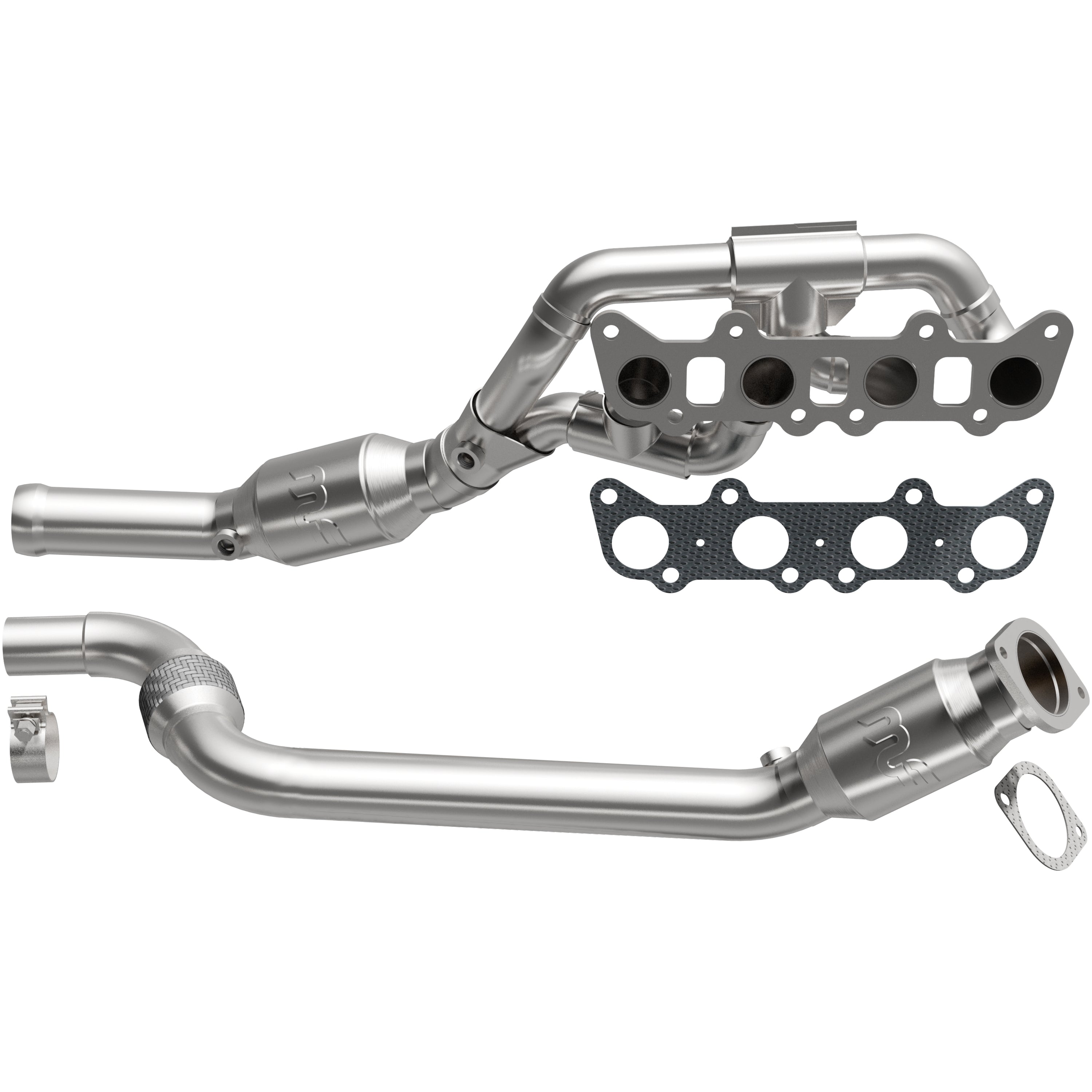 OEM Grade Federal / EPA Compliant Manifold Catalytic Converter <br>15-22 Ford Mustang 5.0L