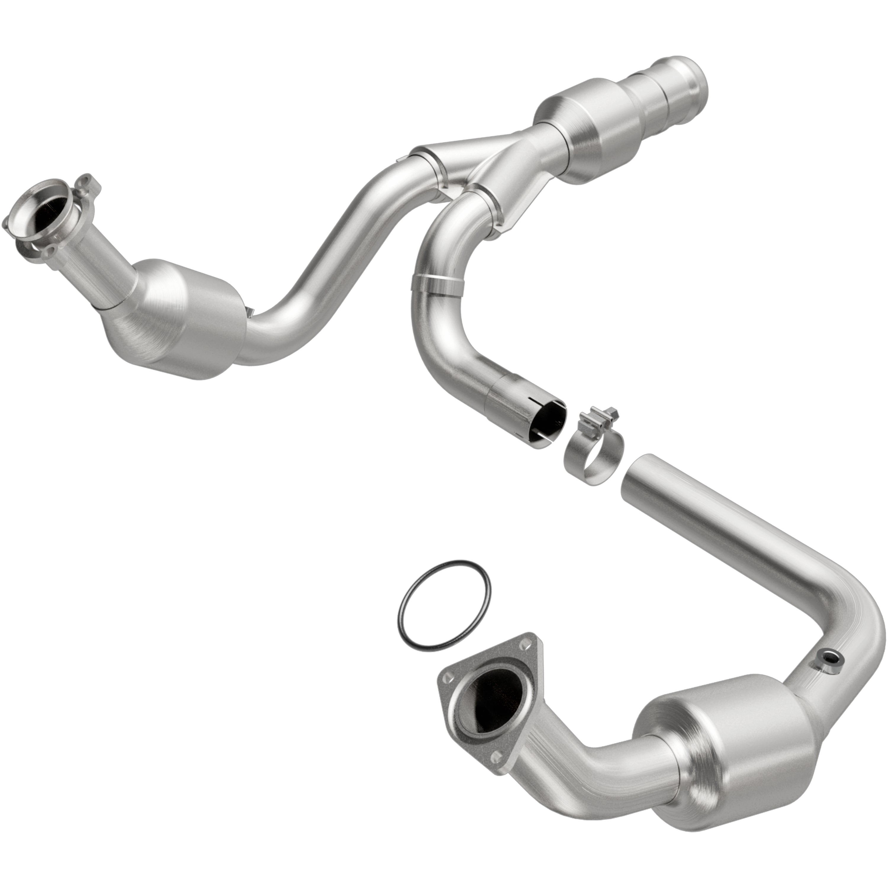 OEM Grade Federal / EPA Compliant Direct-Fit Catalytic Converter <br>11-14 Cadillac Escalade ESV, GMC Yukon 6.2L