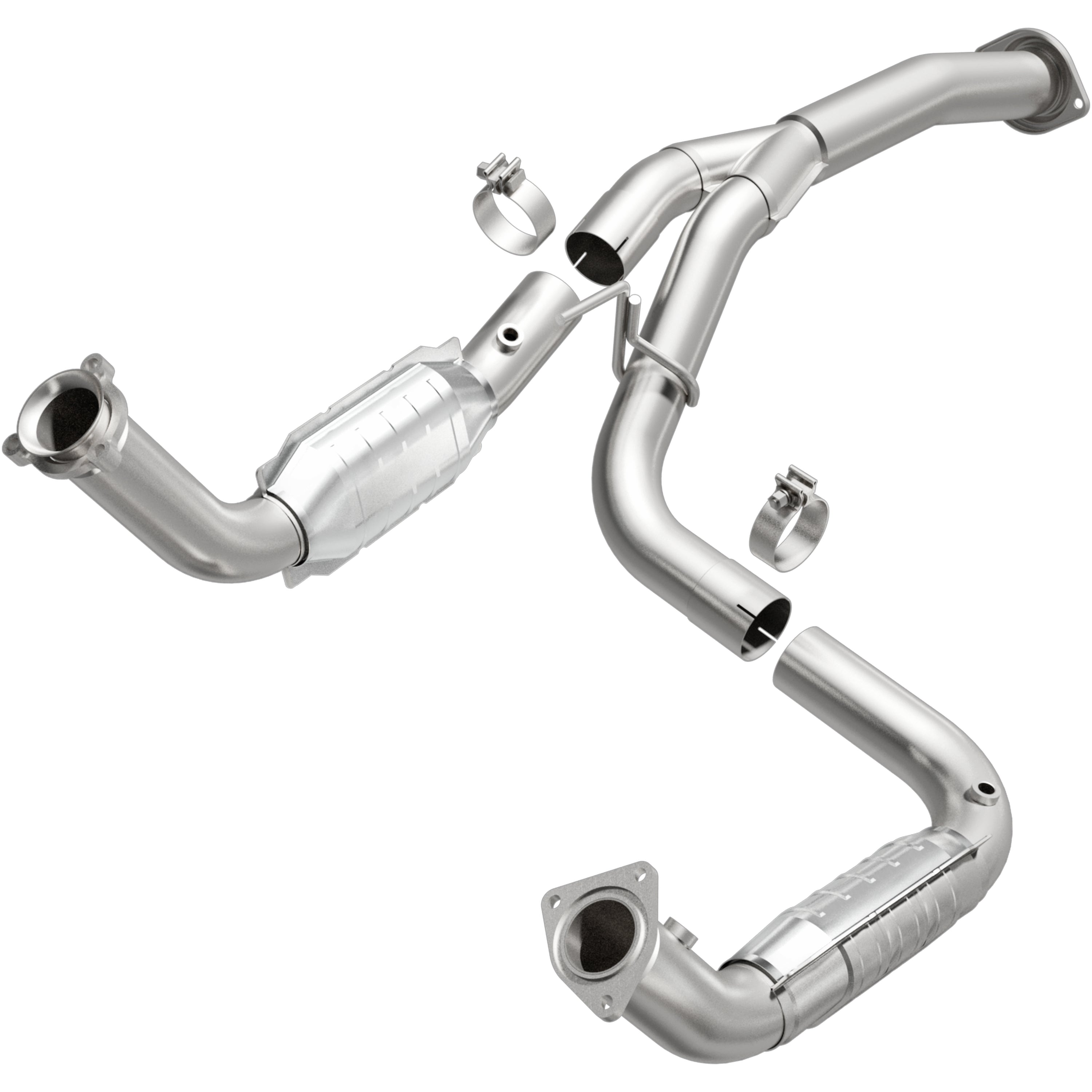 OEM Grade Federal / EPA Compliant Direct-Fit Catalytic Converter <br>11-19 Chevy Silverado 3500HD, 11-19 GMC Sierra 3500HD 6.0L