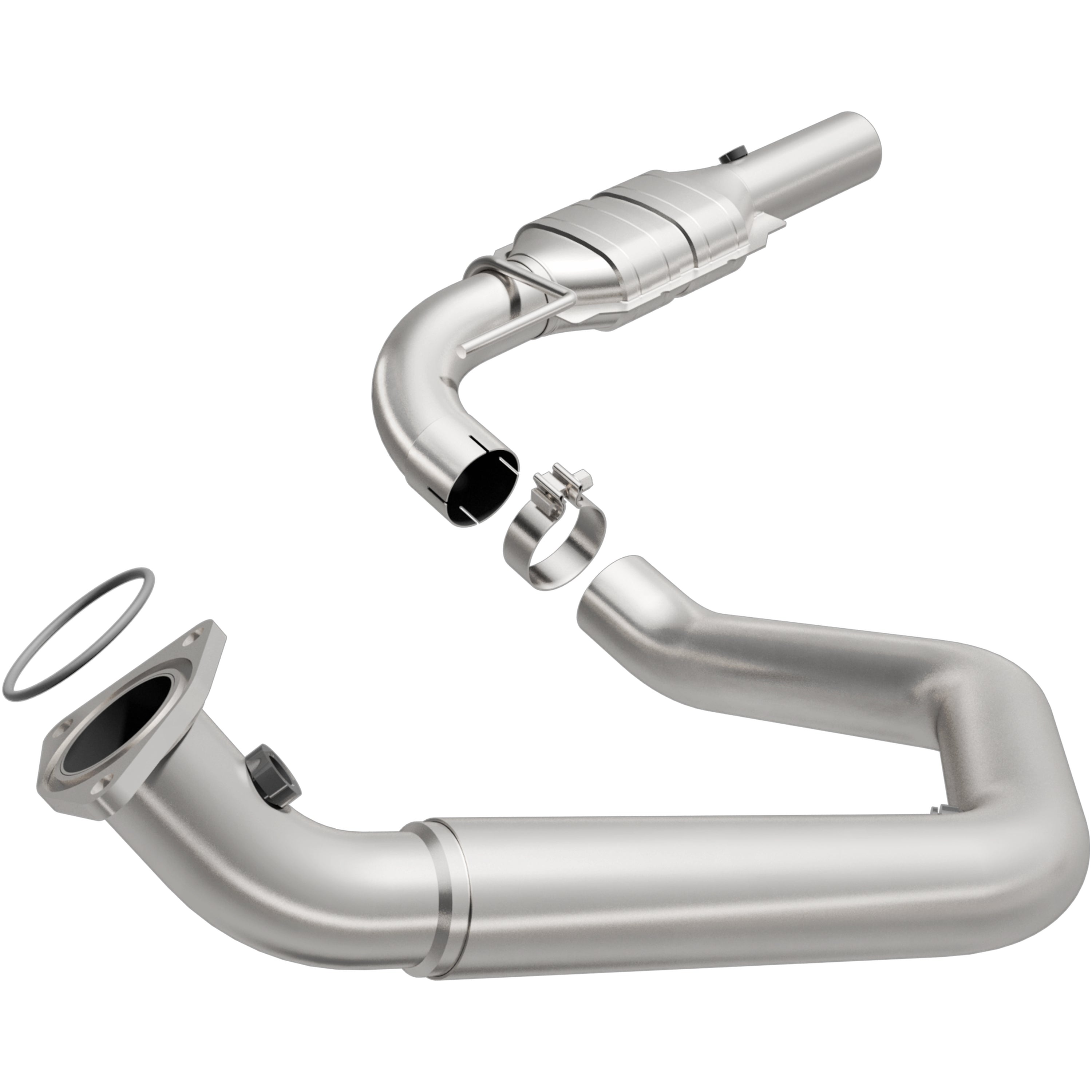 OEM Grade Federal / EPA Compliant Direct-Fit Catalytic Converter <br>03-05 Chevy Express, GMC Savana 2500, 3500 4.8L, 6.0L