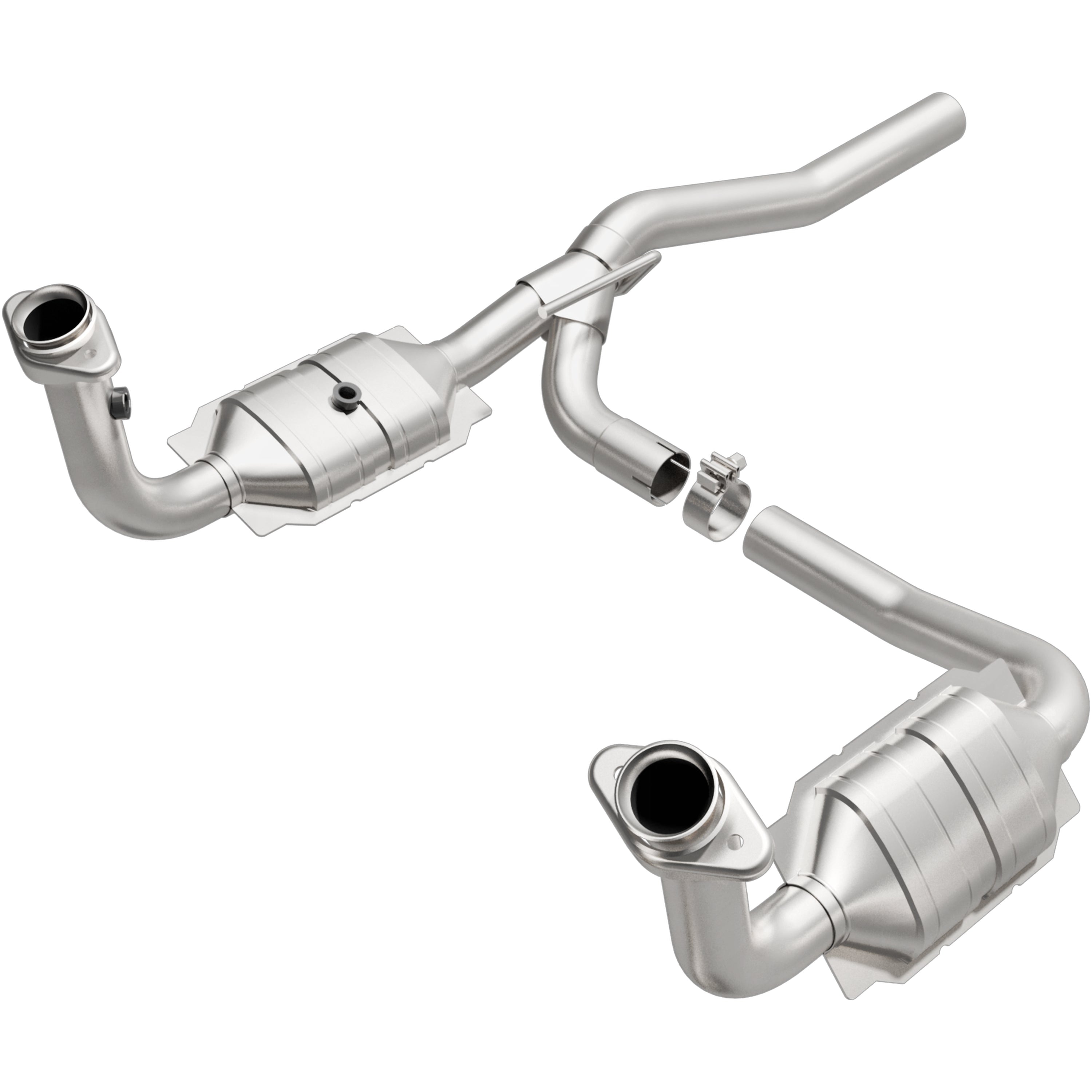 OEM Grade Federal / EPA Compliant Direct-Fit Catalytic Converter <br>07-08 Dodge Nitro 3.7L, 2008 Jeep Liberty 3.7L