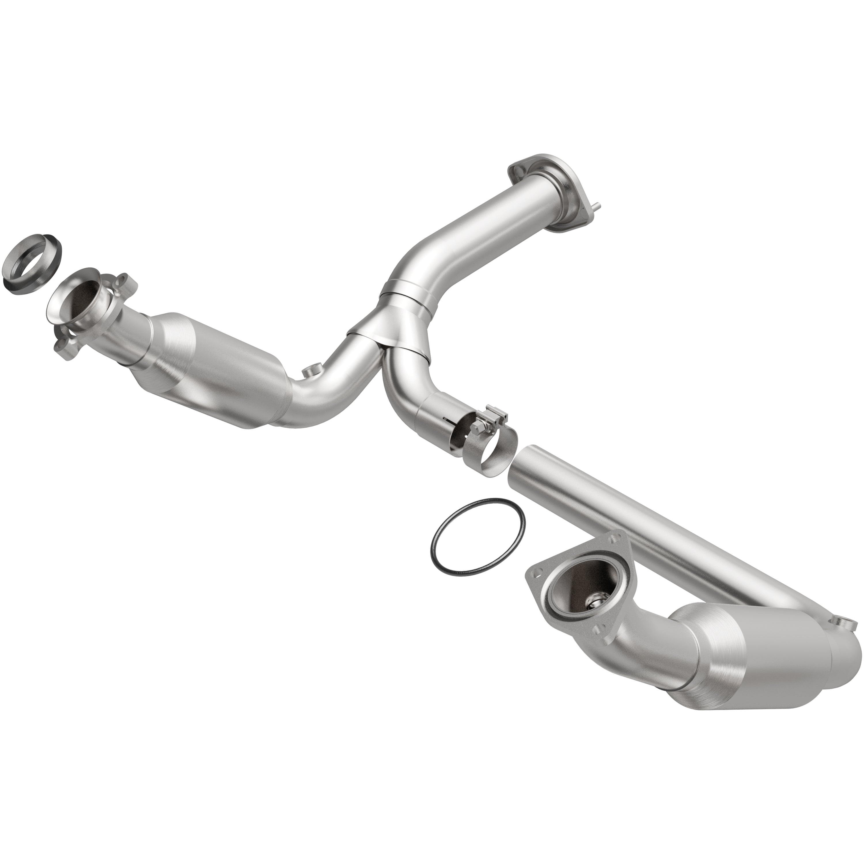 OEM Grade Federal / EPA Compliant Direct-Fit Catalytic Converter <br>2009 Escalade, 07-08 Avalanche, 07-09 Silverado 1500