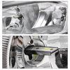 Factory Style Headlights w/LED Bulbs (Chrome)<br>15-18 Ford Focus S, SE, SEL, Titanium