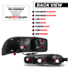 Factory Style Headlights w/LED Bulbs (Black)<br>01-06 GMC Sierra/Yukon XL Denali