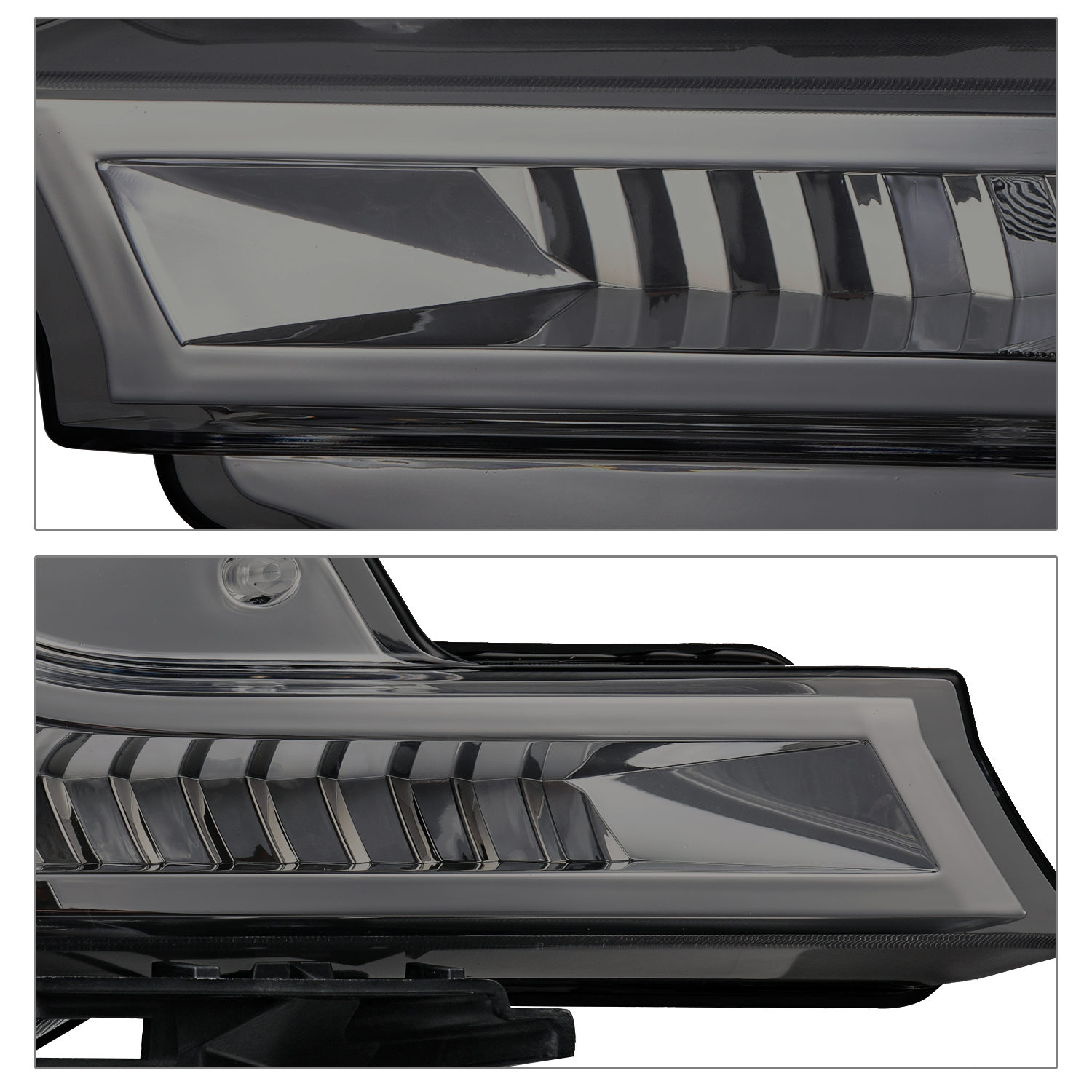 Factory Style Headlights (Smoked)<br>18-20 Ford F-150