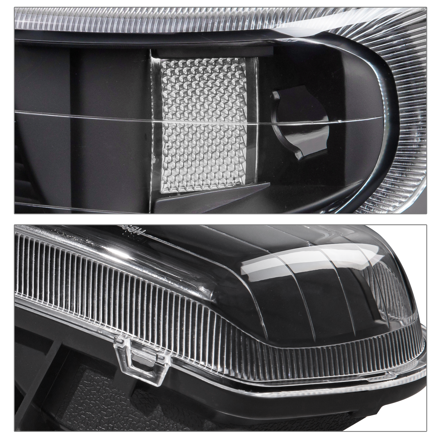 Factory Style Headlight (Black)<br>99-02 Chevy Silverado, 00-06 Suburban