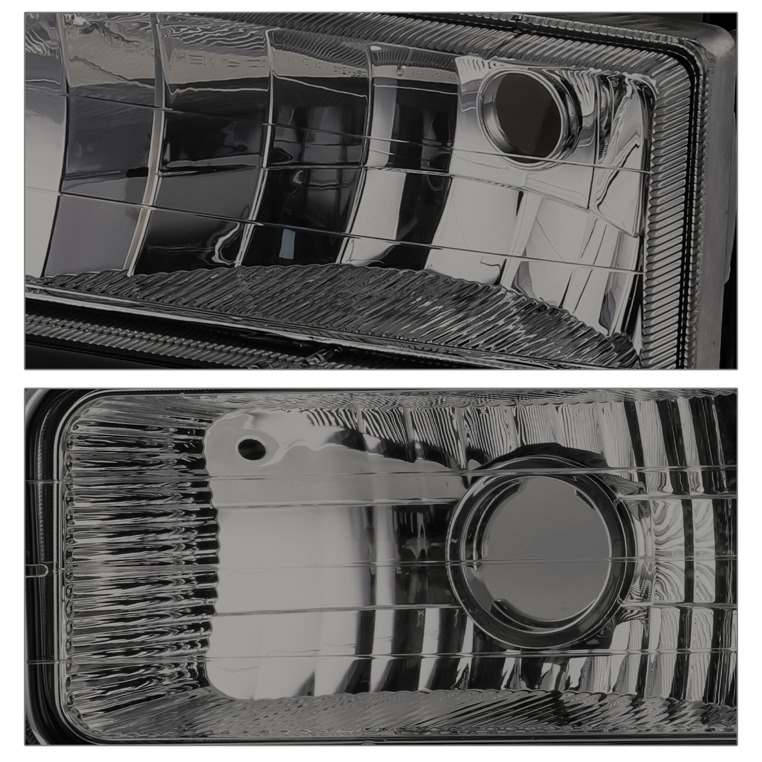 8pcs Headlights+Corner/ Bumper Light (Smoked)<br>88-93 Chevy C/K C10 Pickup, Suburban
