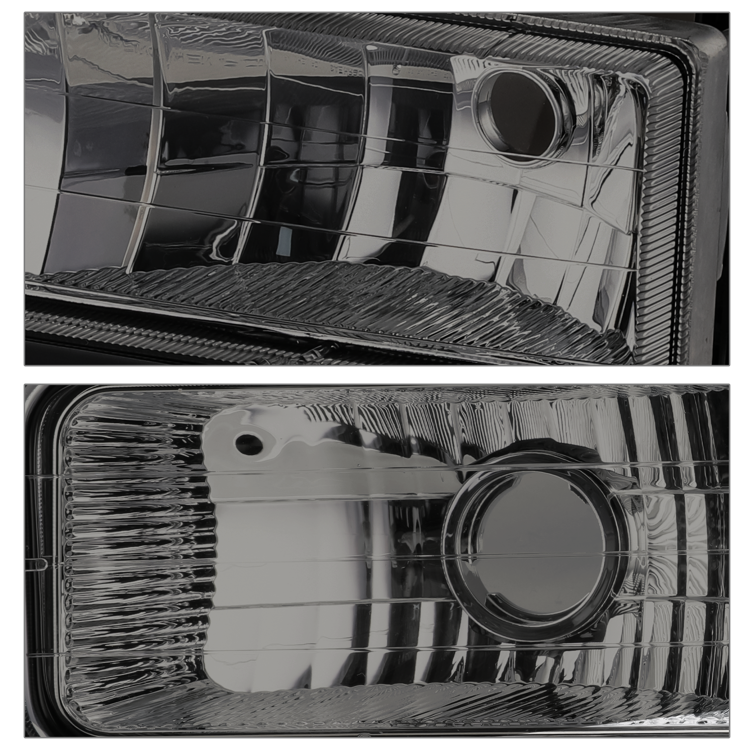 8pcs Headlights+Corner/ Bumper Light (Smoked)<br>94-00 Chevy C/K C10 Pickup, Suburban