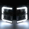 Projector Headlight w/LED DRL (Black)<br>07-14 Chevy Silverado