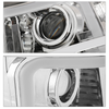 Projector Headlight w/LED DRL (Chrome)<br>07-14 Chevy Silverado