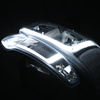 Switchback LED Strip Headlight (Chrome)<br>01-07 GMC Sierra, Yukon XL Denali