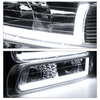 LED DRL Headlight+Bumper Light w/LED Bulbs (Smoked)<br>99-02 Chevy Silverado, 00-06 Suburban, Tahoe