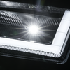 8pcs Headlights w/LED DRL Strip (Black)<br>94-00 GMC C/K C10 Pickup, Suburban