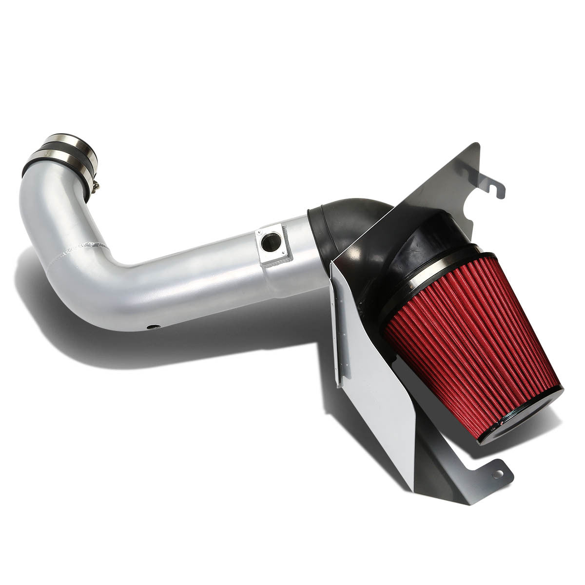 04-05 Chevy Silverado GMC Sierra 6.6L Diesel Aluminum Cold Air Intake w/Heat Shield+Filter