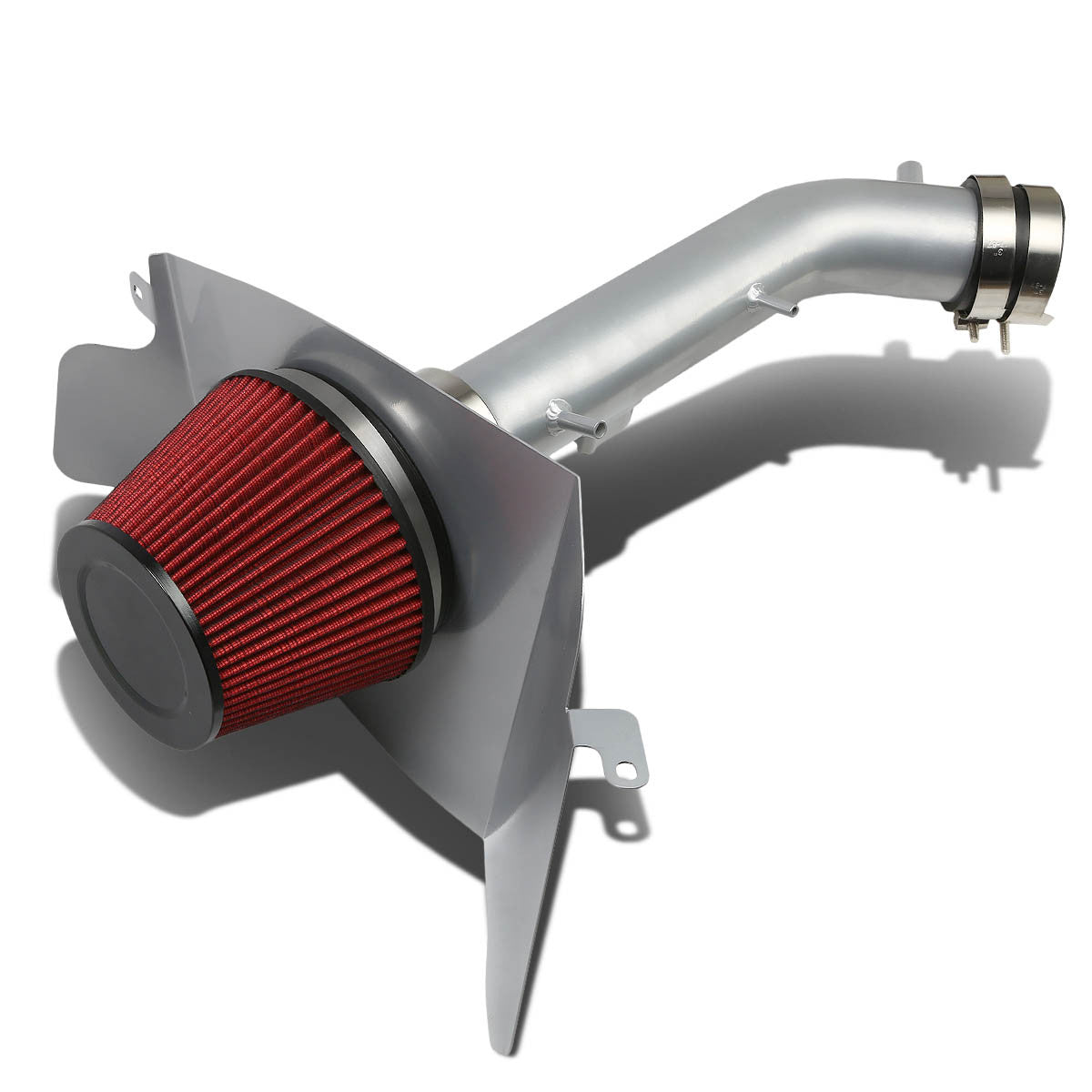 99-04 Toyota Tacoma 4Runner 3.4L V6 Aluminum Cold Air Intake w/Heat Shield+Cone Filter