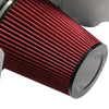 07-08 Chevy Silverado GMC Sierra 4.8L 6.2L Aluminum Cold Air Intake w/Heat Shield+Red Filter