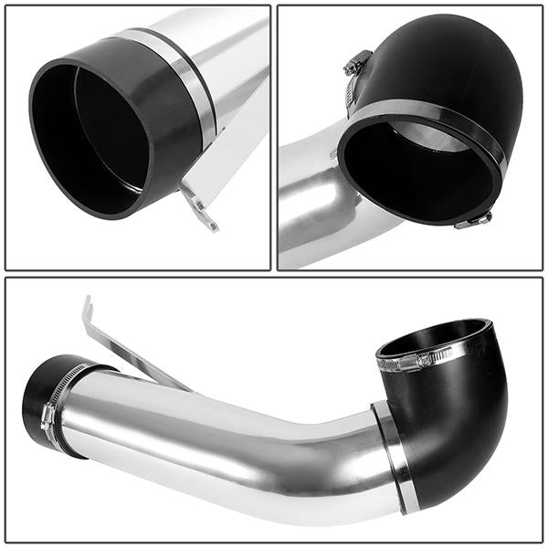 99-07 Chevy Silverado GMC Sierra 3.8 in. OD Aluminum Cold Air Intake w/Heat Shield+Filter