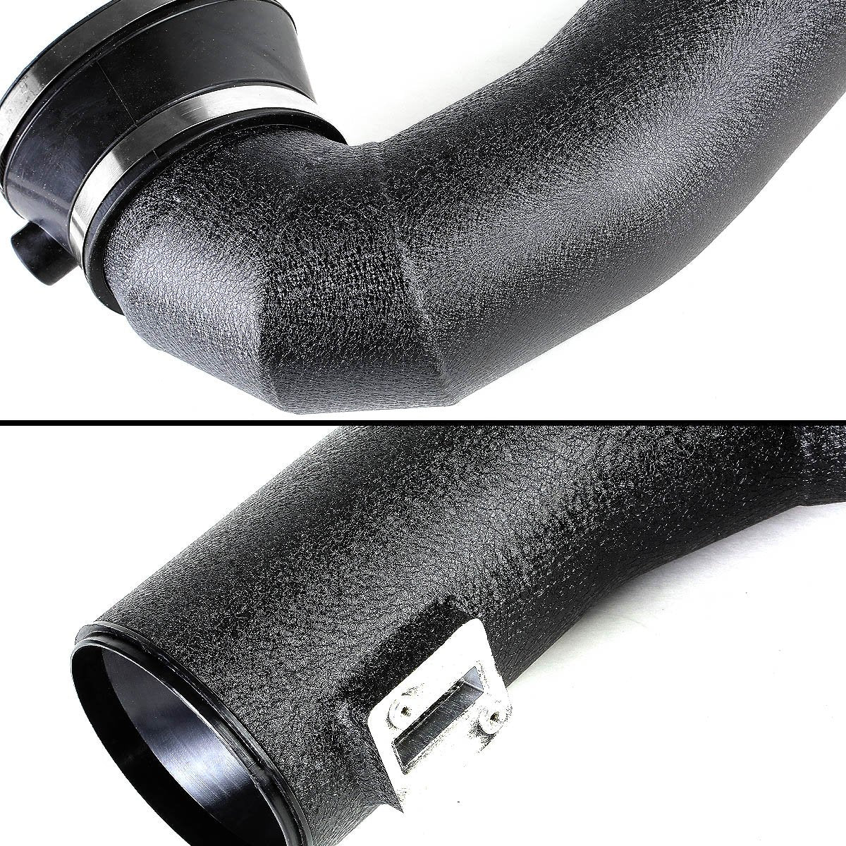 05-09 Ford Mustang 4.6L V8 Aluminum Cold Air Intake Kit w/Heat Shield+Filter - Black