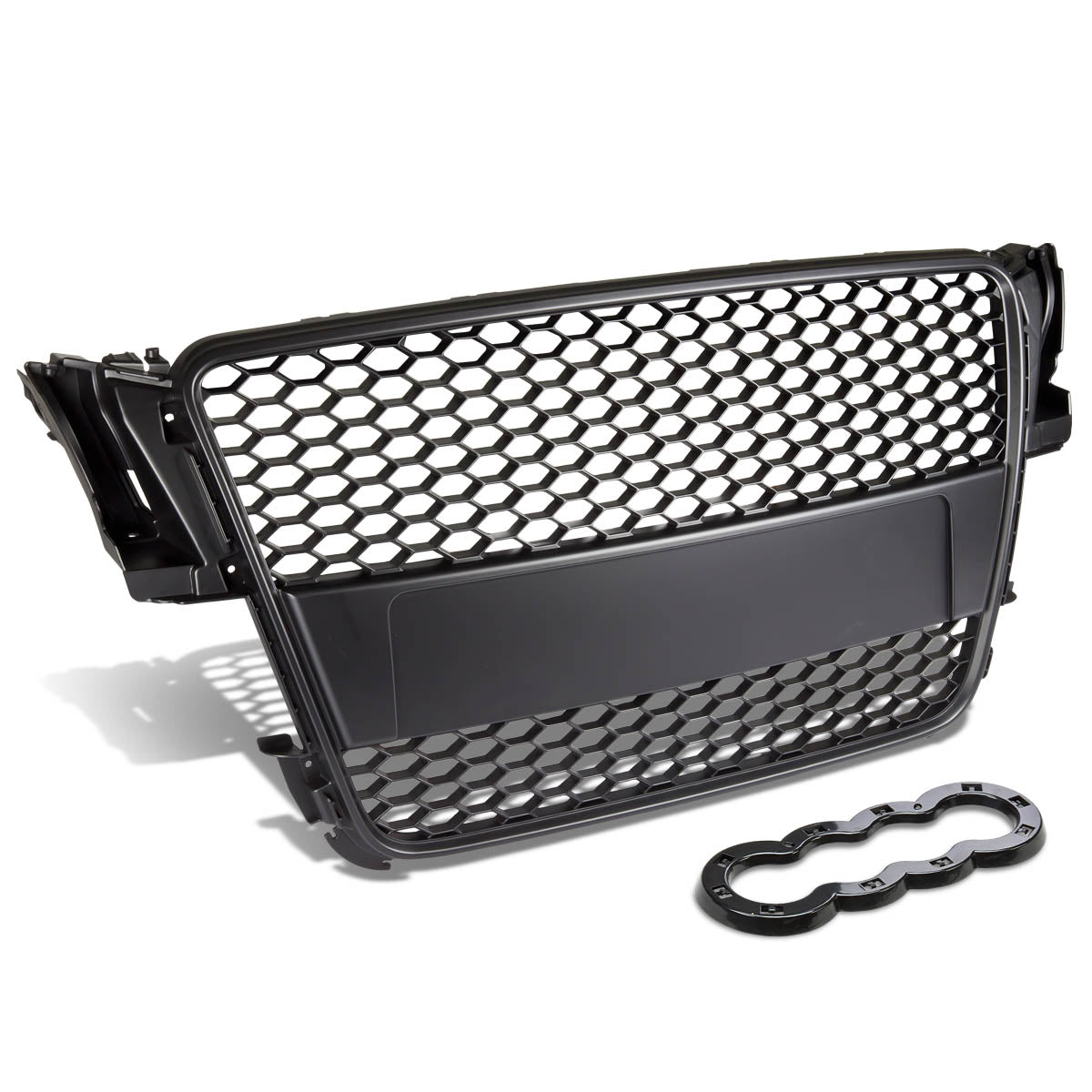 08-11 Audi A5 Quattro S5 Front Grille - Honeycomb Mesh - Black