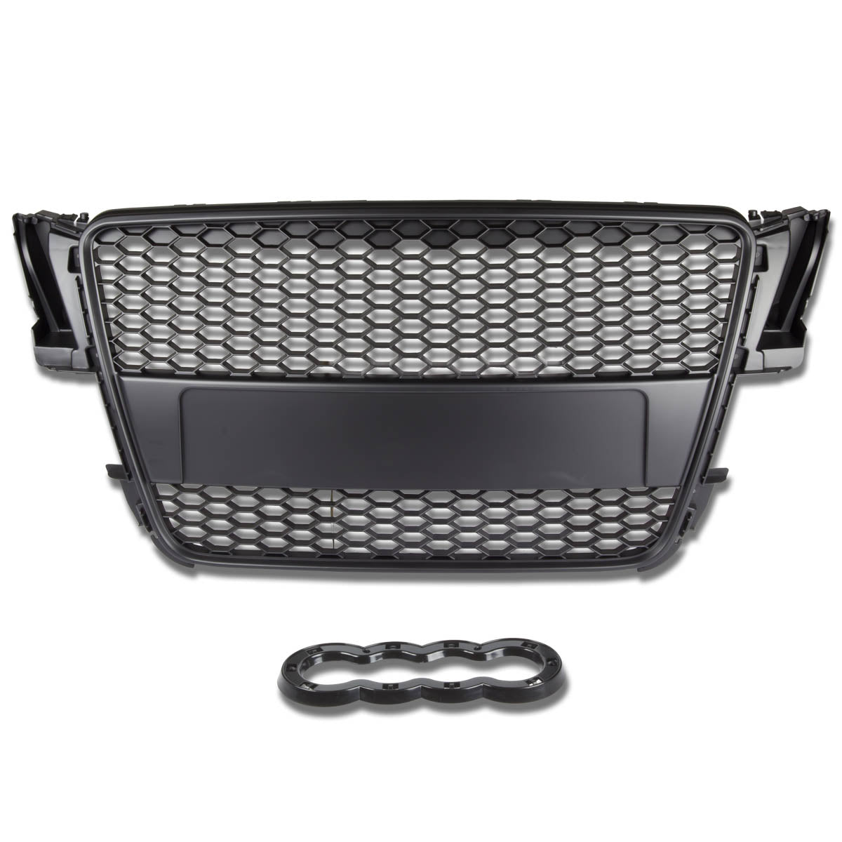 08-11 Audi A5 Quattro S5 Front Grille - Honeycomb Mesh - Black