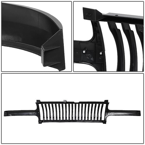 99-02 Chevy Silverado 00-06 Suburban 1500 2500 Front Grille - Vertical Style