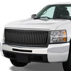 07-13 Chevy Silverado 1500 Front Grille - Badgeless Vertical Style