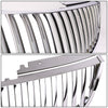 06-11 Cadillac DTS Front Grille - Badgeless Vertical Fence Style - Chrome