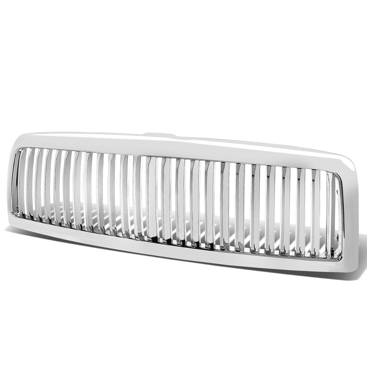 94-02 Dodge Ram 1500 2500 3500 Front Grille - Vertical Fence Style - Chrome