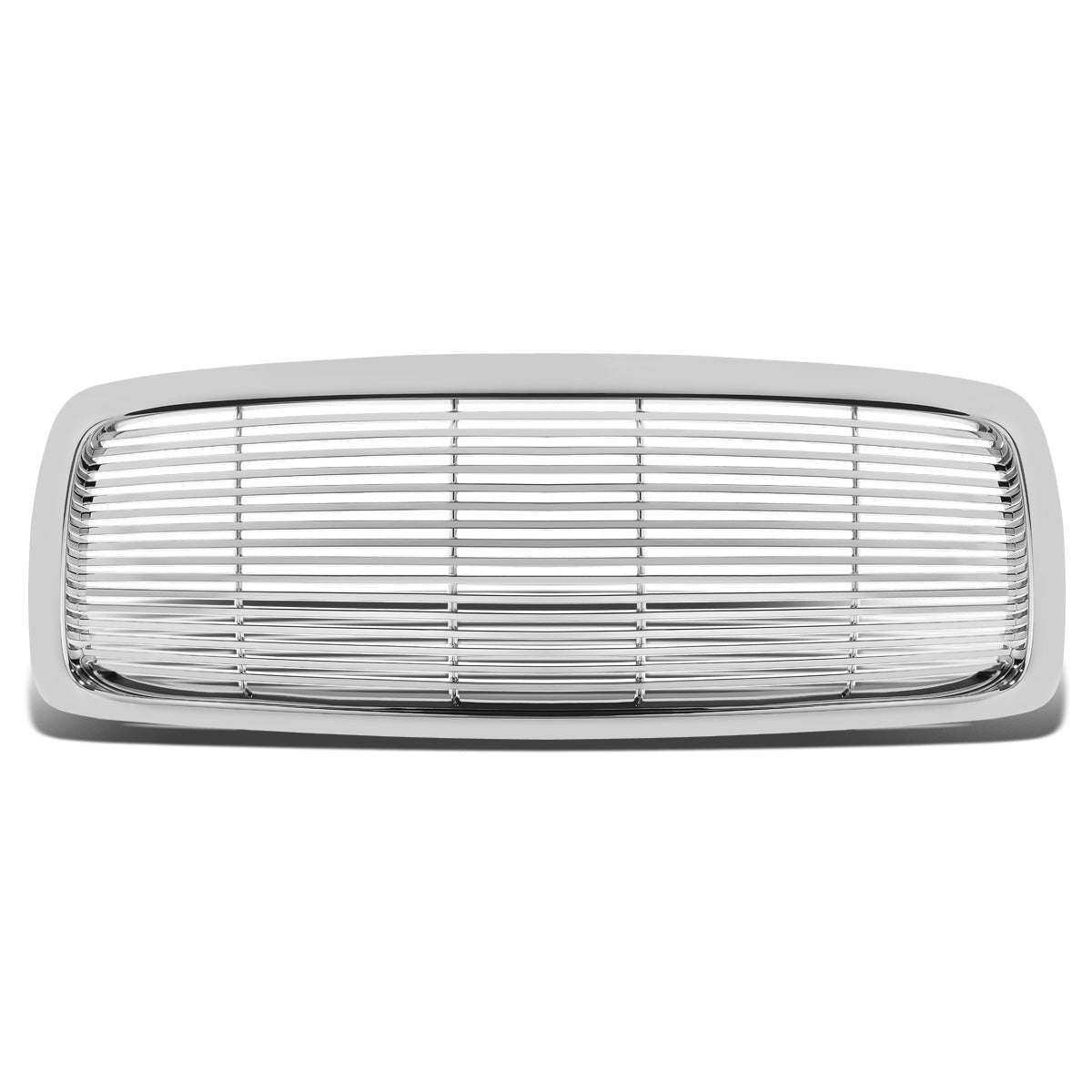 02-05 Dodge Ram 1500 2500 3500 Front Grille - Horizontal Fence Mesh - Chrome