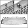 02-05 Dodge Ram 1500 2500 3500 Front Grille - Horizontal Fence Mesh - Chrome