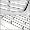 97-04 Dodge Dakota 98-03 Durango Front Grille - Horizontal Fence Mesh - Chrome