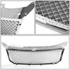 08-10 Dodge Avenger Front Grille - Badgeless Diamond Mesh - Chrome