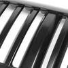 98-07 Ford Crown Victoria Front Grille - Badgeless Vertical Fence Style - Black