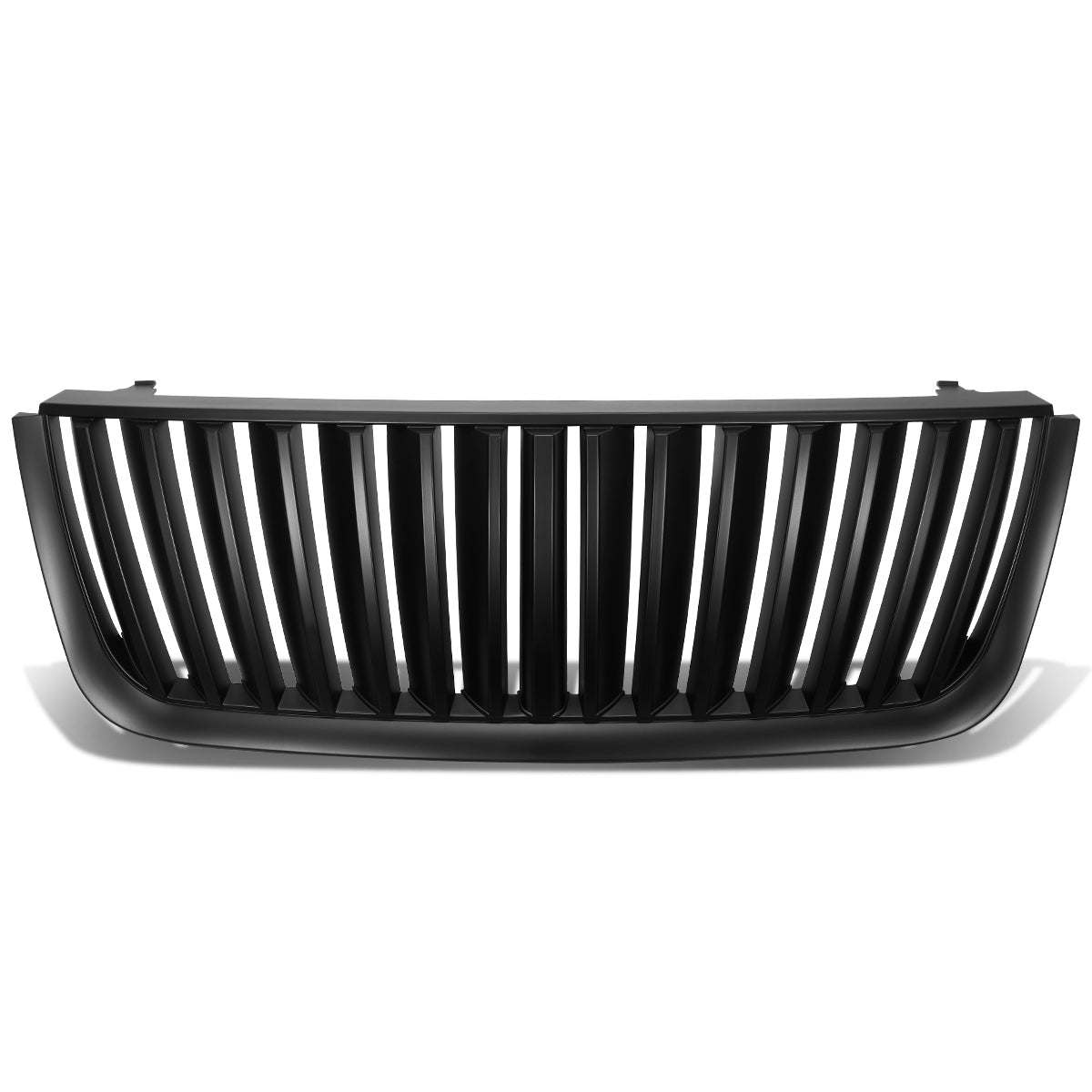 03-06 Ford Expedition Front Grille - Badgeless Vertical Fence Style - Black