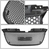 07-12 GMC Yukon 1500 2500 Front Upper+Lower Bumper Grille - Honeycomb Mesh - Black