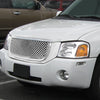 02-09 GMC Envoy XL XUV Front Grille - Badgeless Diamond Mesh - Chrome