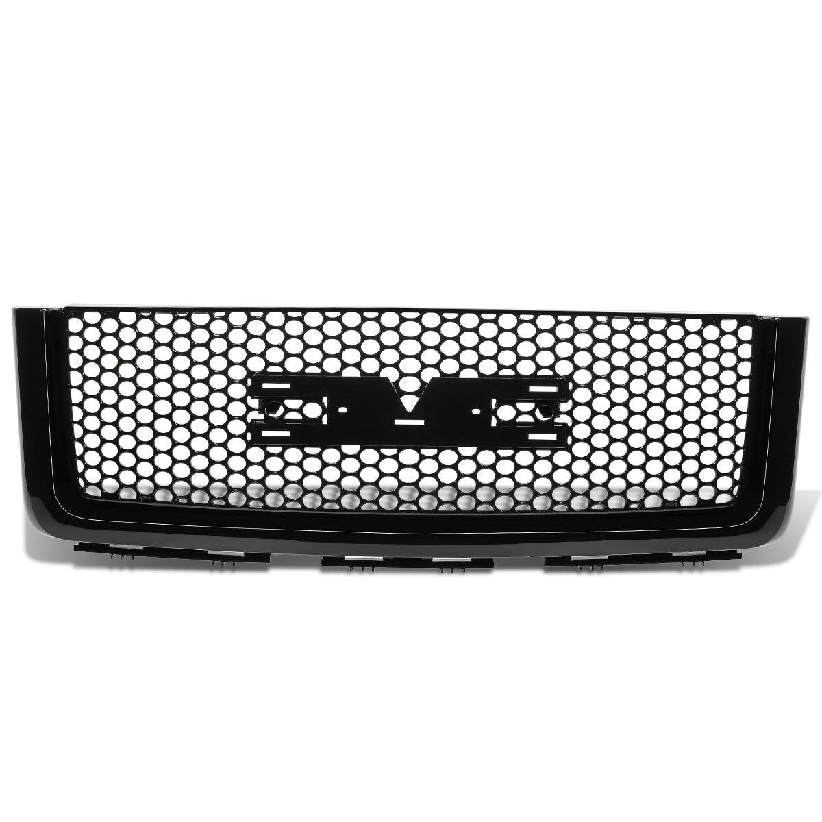 07-13 GMC Sierra 1500 Front Grille - Honeycomb Mesh - Black