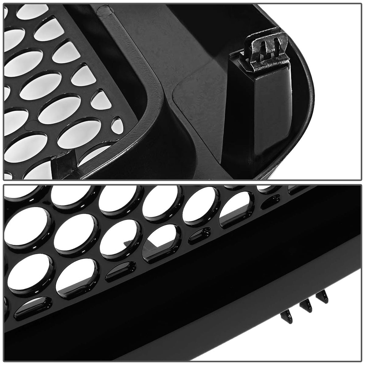 07-13 GMC Sierra 1500 Front Grille - Honeycomb Mesh - Black